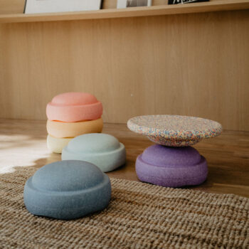 Stapelstein rainbow set pastel, mavrica