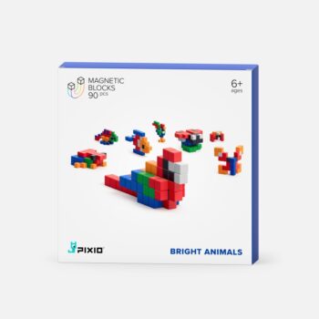 PIXIO Bright Animals magnetne kocke