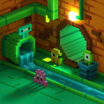 PIXIO Mini Monster magnetne kocke 10 PIXIO magnetne kocke