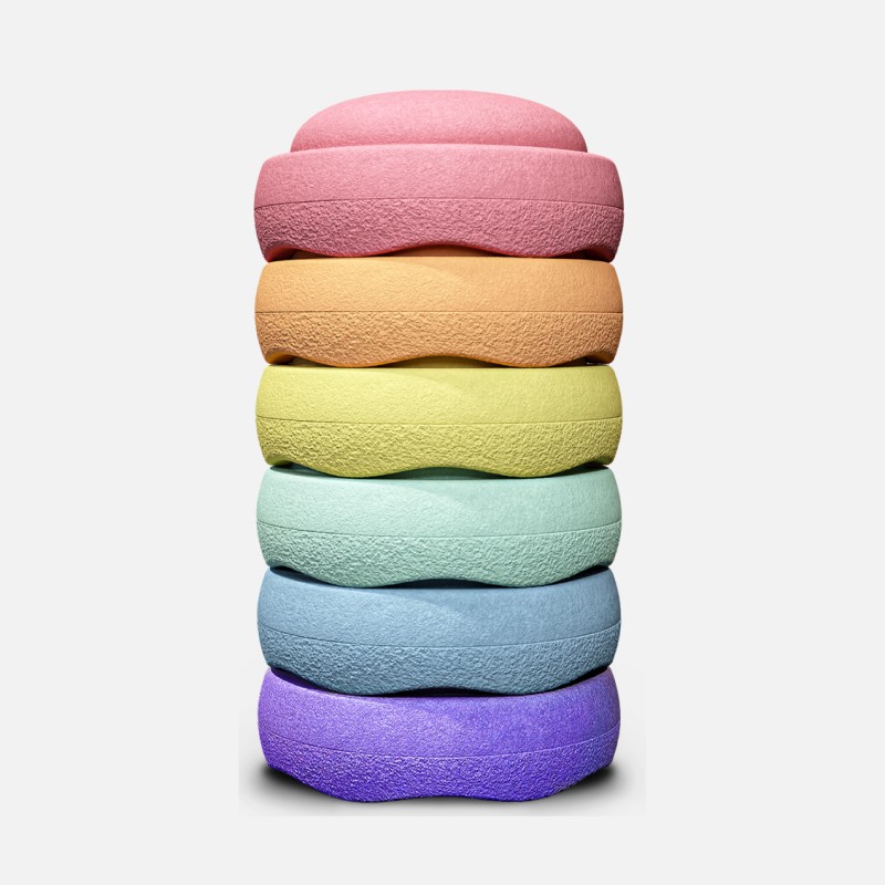 Stapelstein® Original rainbow pastel 13 Stapelstein Original rainbow pastel