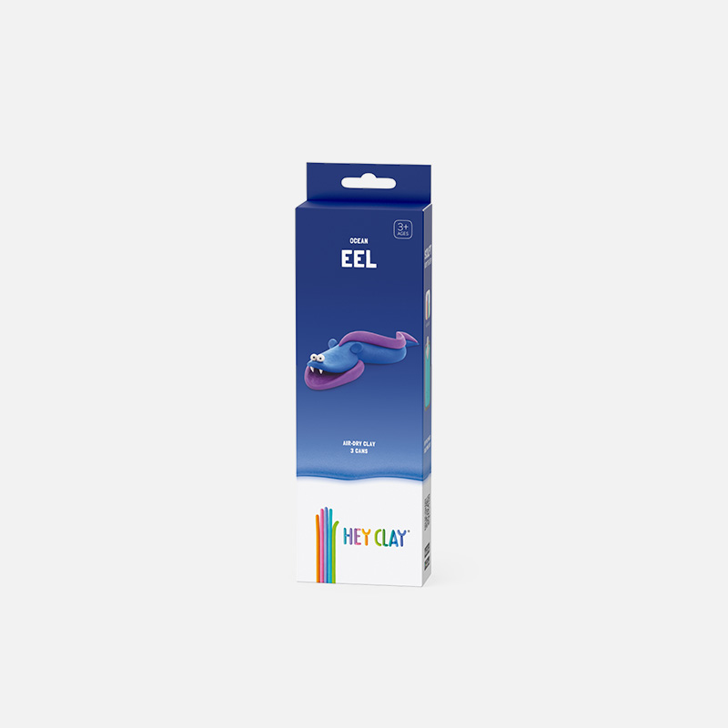 Hey Clay Ocean figurice 3 Hey Clay Eel ocean