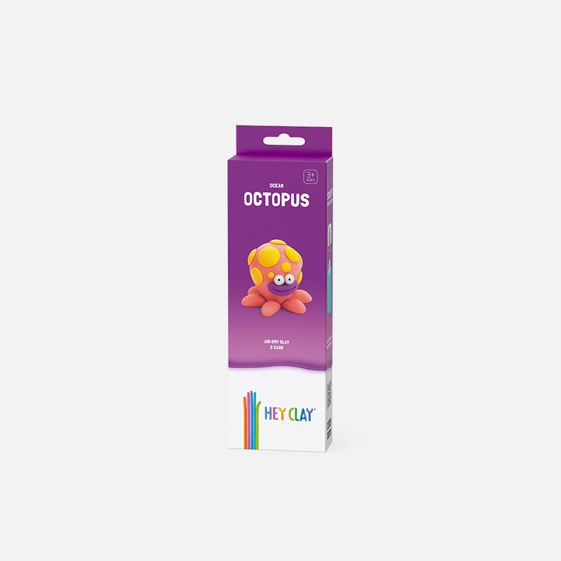 Hey Clay Ocean figurice 4 Hey Clay Octopus ocean