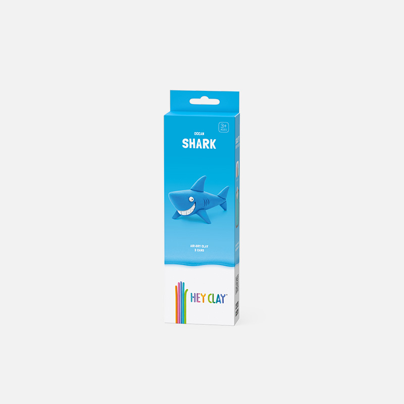 Hey Clay Ocean figurice 5 Hey Clay Shark ocean