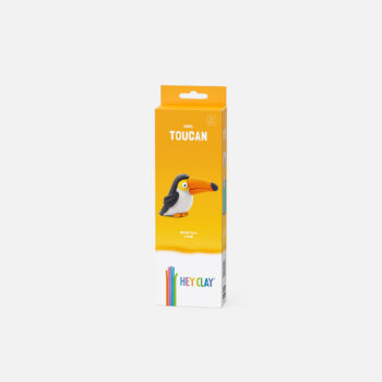 Hey Clay Birds figurice 7 Hey Clay Toucan birds
